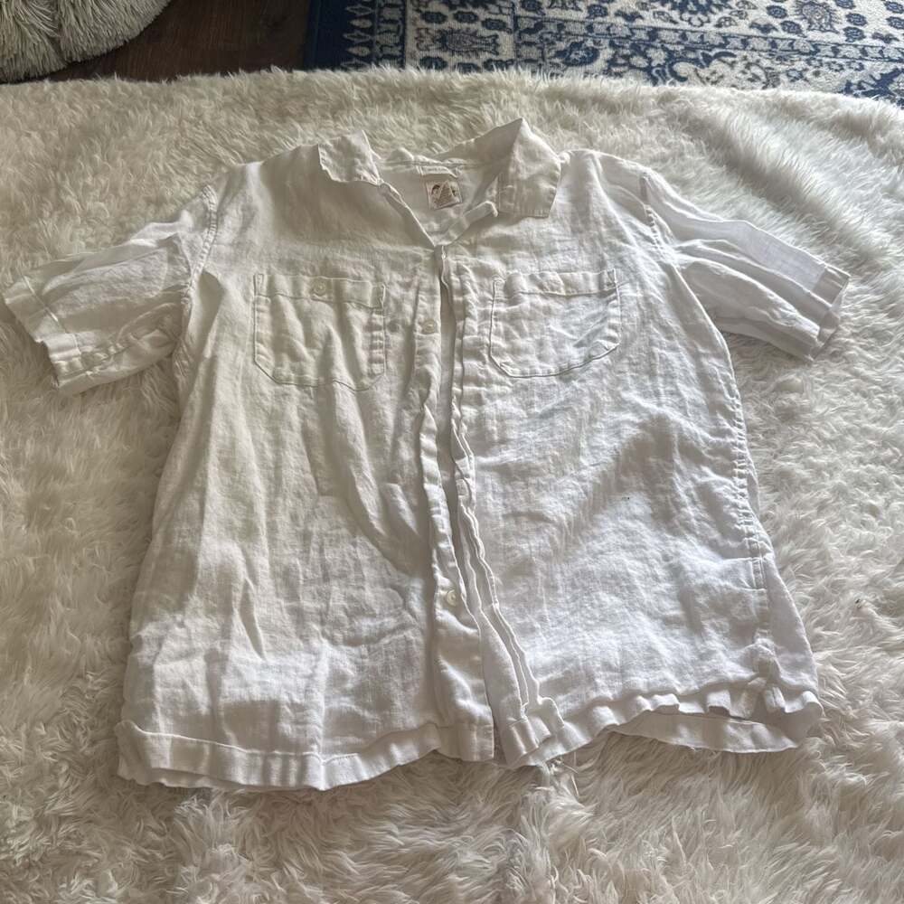 C&C California Men’s 100% Linen Short‎ Sleeve Button Down